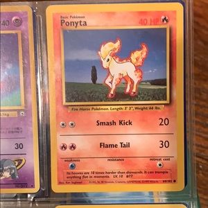 Ponyta 1999 Pokémon card